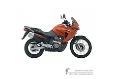 Autocollants pour Honda XL650V TRANSALP 2005 - Orangé • Honda Autocollants OEM