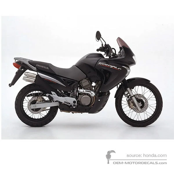 Adesivi per Honda XL650V TRANSALP 2007 - Nero • Honda Adesivi OEM