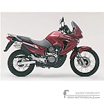 Honda XL650V TRANSALP 2007 - Red