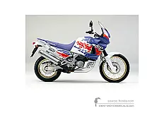 Autocollants pour Honda XRV750 AFRICA TWIN 1993 - Blanc • Honda Autocollants OEM