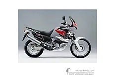 Autocollants pour Honda XRV750 AFRICA TWIN 1996 - Argent • Honda Autocollants OEM