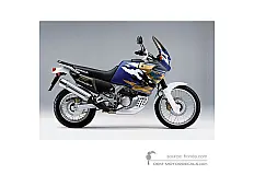 Decals for Honda XRV750 AFRICA TWIN 1997 - Blue • Honda OEM Decals