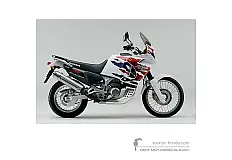 Autocollants pour Honda XRV750 AFRICA TWIN 1998 - Blanc • Honda Autocollants OEM