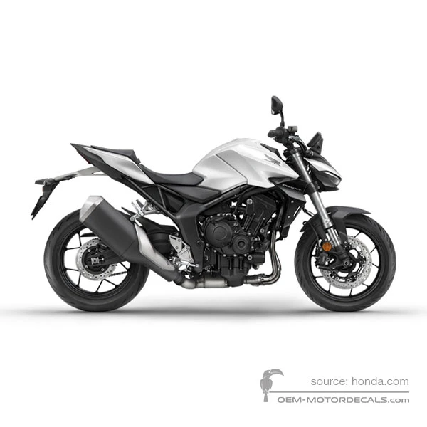 Stickers voor Honda CB1000 HORNET 2025 - Wit • Honda OEM Stickers
