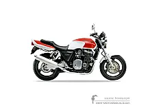 Stickers voor Honda CB1000F 1993 - Wit • Honda OEM Stickers