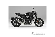 Stickers voor Honda CB1000R 2018 - Zwart • Honda OEM Stickers