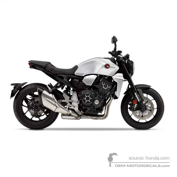 Stickers voor Honda CB1000R 2020 - Wit • Honda OEM Stickers