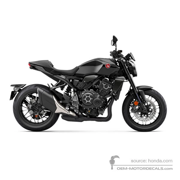 Stickers voor Honda CB1000R 2021 - Zwart • Honda OEM Stickers