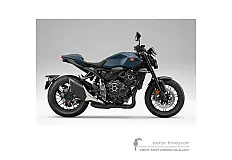 Stickers voor Honda CB1000R 2023 - Blauw • Honda OEM Stickers