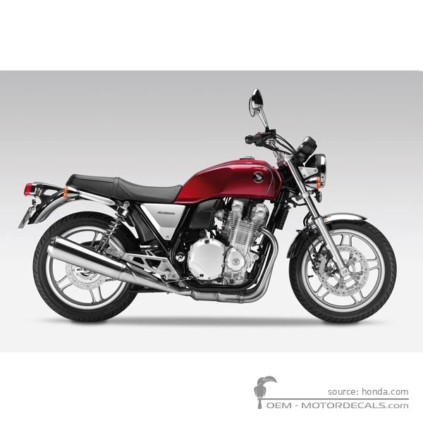 Adesivi per Honda CB1100 2013 • Honda Adesivi OEM