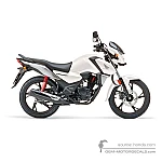Honda CB125F 2023 - White