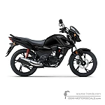Honda CB125F 2024 - Czarny