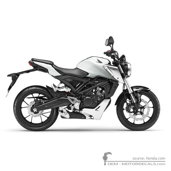 Aufkleber für Honda CB125R 2019 • Honda OEM-Aufkleber