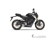 Stickers voor Honda CB125R 2020 • Honda OEM Stickers