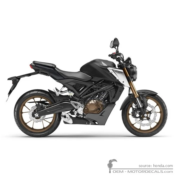 Naklejki do Honda CB125R 2022 • Honda Naklejki OEM