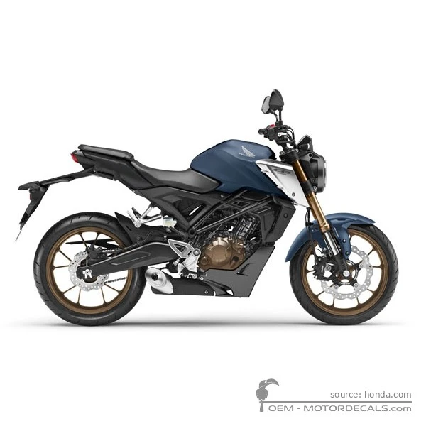 Autocollants pour Honda CB125R 2022 • Honda Autocollants OEM