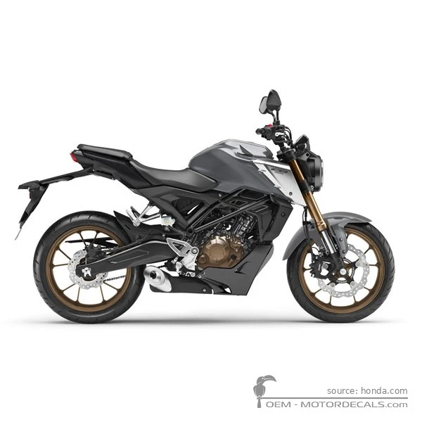 Aufkleber für Honda CB125R 2022 • Honda OEM-Aufkleber