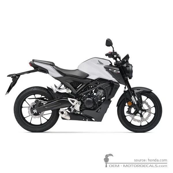 Adesivi per Honda CB125R 2024 • Honda Adesivi OEM