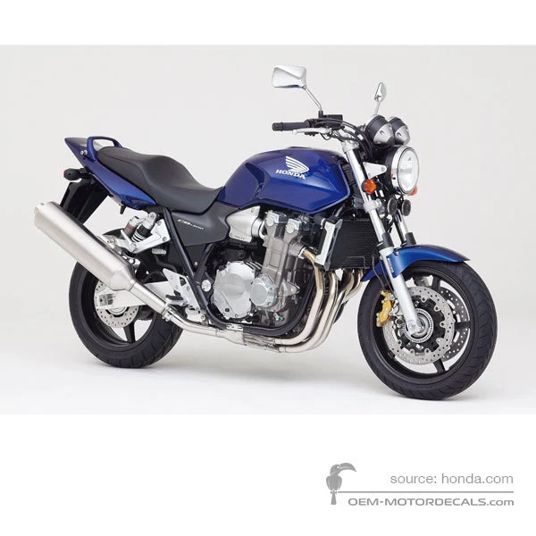 Naklejki do Honda CB1300 2005 - Niebieski • Honda Naklejki OEM