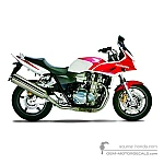 Honda CB1300S 2005 - Blanco