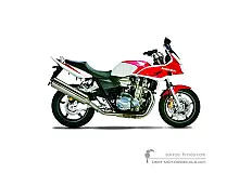 Decals for Honda CB1300S 2007 - White • Honda OEM Decals