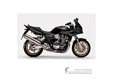 Stickers voor Honda CB1300S 2008 - Zwart • Honda OEM Stickers