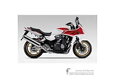 Decals for Honda CB1300S 2010 - White • Honda OEM Decals