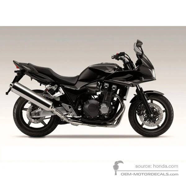 Pegatinas para Honda CB1300S 2010 - Negro • Honda Pegatinas OEM