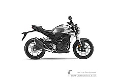 Adesivi per Honda CB300R 2018 - Argento • Honda Adesivi OEM