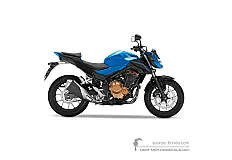 Stickers voor Honda CB500F 2018 - Blauw • Honda OEM Stickers