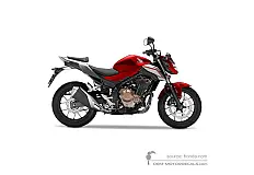 Stickers voor Honda CB500F 2018 - Rood • Honda OEM Stickers
