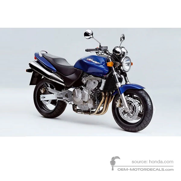 Aufkleber für Honda CB600F HORNET 1998 - Blau • Honda OEM-Aufkleber