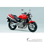 Honda CB600F HORNET 1999 - Czerwony