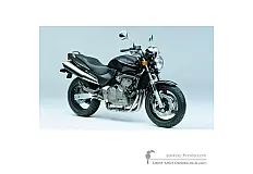Stickers voor Honda CB600F HORNET 2001 - Zwart • Honda OEM Stickers