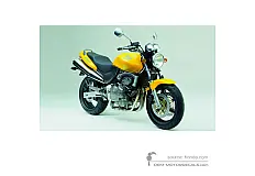 Decals for Honda CB600F HORNET 2002 - Yellow • Honda OEM Decals