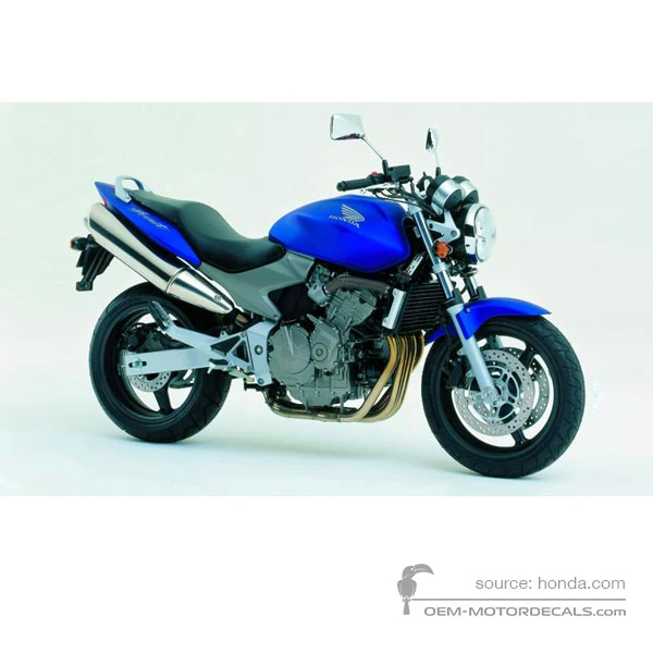 Naklejki do Honda CB600F HORNET 2004 - Niebieski • Honda Naklejki OEM