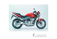 Stickers voor Honda CB600F HORNET 2006 - Oranje • Honda OEM Stickers