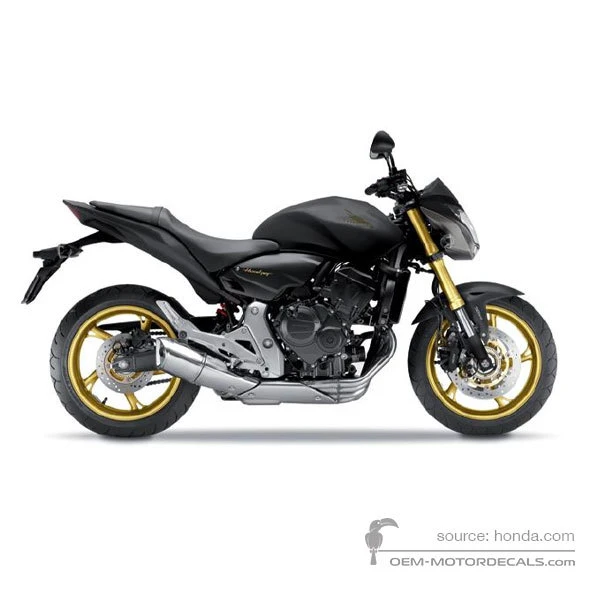 Stickers voor Honda CB600F HORNET 2013 - Grijs • Honda OEM Stickers
