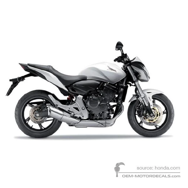 Naklejki do Honda CB600F HORNET 2012 - Biały • Honda Naklejki OEM
