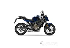 Pegatinas para Honda CB650F 2017 - Azul • Honda Pegatinas OEM