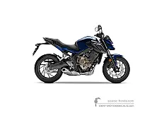 Adesivi per Honda CB650F 2018 - Blu • Honda Adesivi OEM