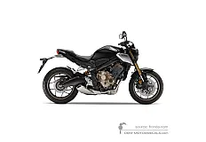 Stickers voor Honda CB650R 2019 - Zwart • Honda OEM Stickers