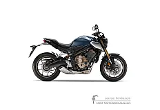 Stickers voor Honda CB650R 2021 - Blauw • Honda OEM Stickers
