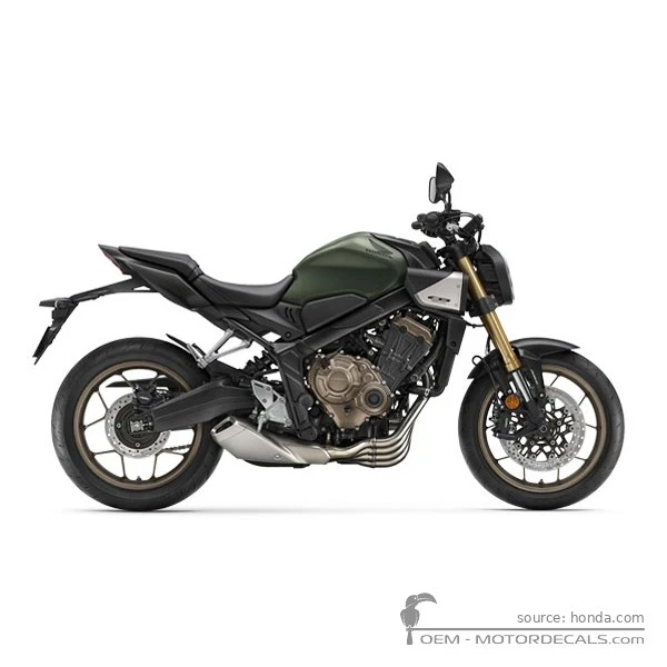 Pegatinas para Honda CB650R 2025 • Honda Pegatinas OEM