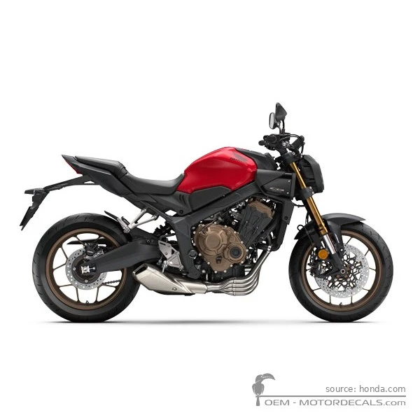 Autocollants pour Honda CB650R 2026 • Honda Autocollants OEM