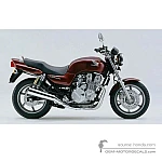 Honda CB750 SEVENFIFTY 1994 - Rojo