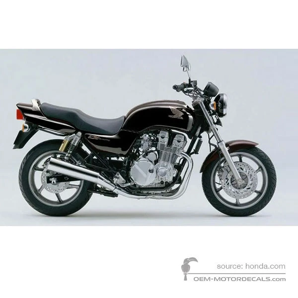 Decals for Honda CB750 SEVENFIFTY 1995 - Black • Honda OEM Decals