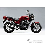 Honda CB750 SEVENFIFTY 1996 - Rojo