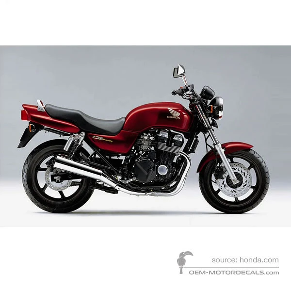 Aufkleber für Honda CB750 SEVENFIFTY 1996 - Rot • Honda OEM-Aufkleber