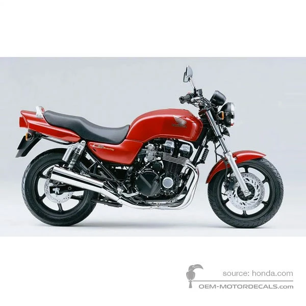Adesivi per Honda CB750 SEVENFIFTY 1997 - Rosso • Honda Adesivi OEM